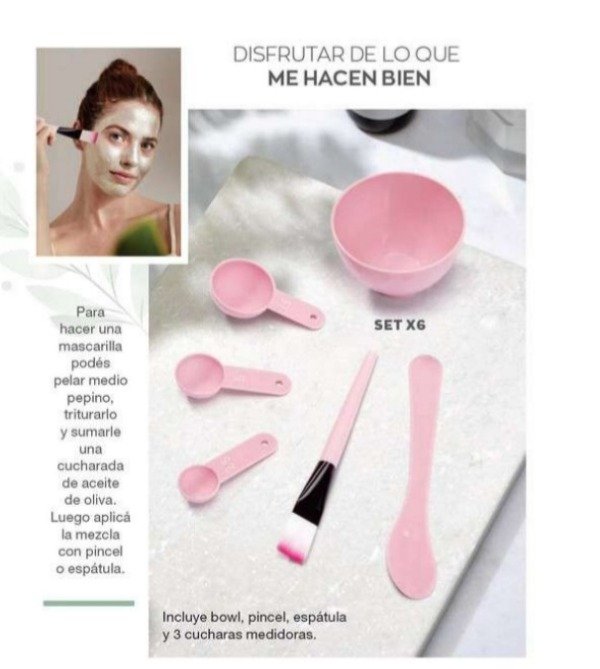 Producto - Set de tratamiento facial x 6