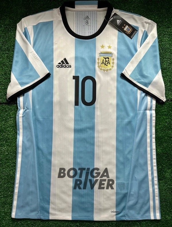 Producto - CAMISETA AFA SELECCIÓN ARGENTINA 2016/17 ADIZERO #10 MESSI - T8 (L)
