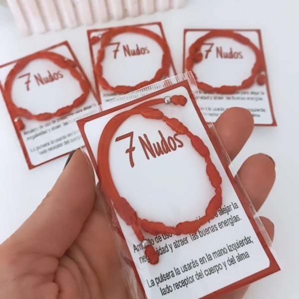 Producto - PULSERA 7 NUDOS cos 1.5