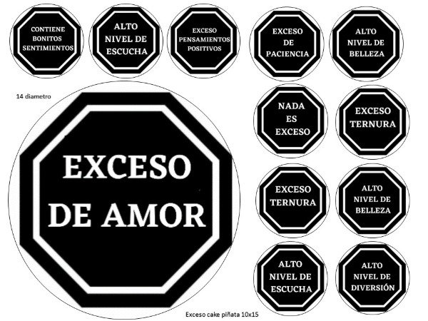 Producto - LAMINA TORTA RECTANGULAR O CAKE PIÑATA EXCESOS