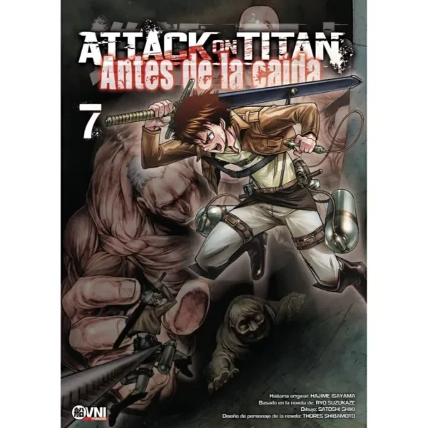 Producto - ATTACK ON TITAN: ANTES DE LA CAIDA VOL.7