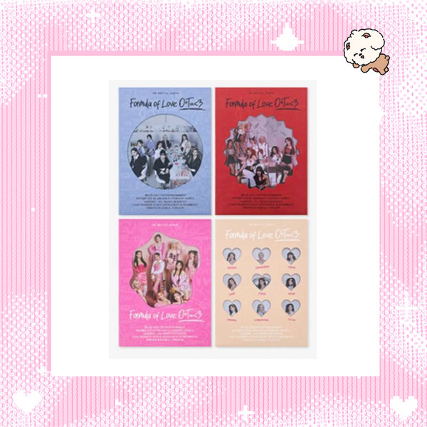 Producto - TWICE - Formula Of Love
