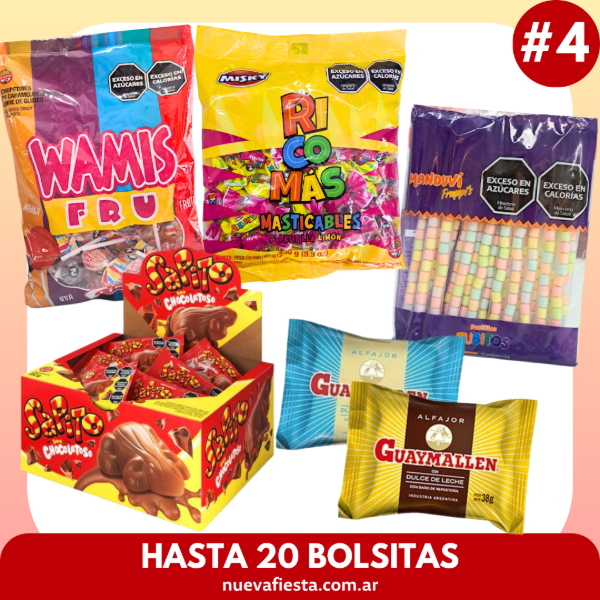Producto - COMBO DE GOLOSINAS #4