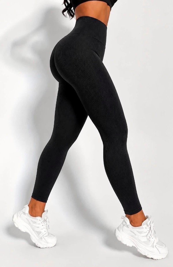 Producto - Calza deportiva NEGRA sin frunce