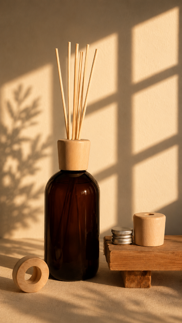 Producto - Difusor de varillas Aroma Pitanga maderas y pachuli