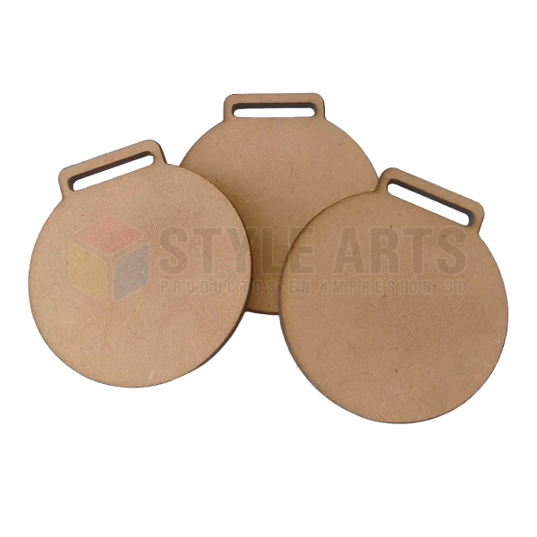 Producto - Medalla de 5cm pase 20mm fibrofacil X10 Und o mas