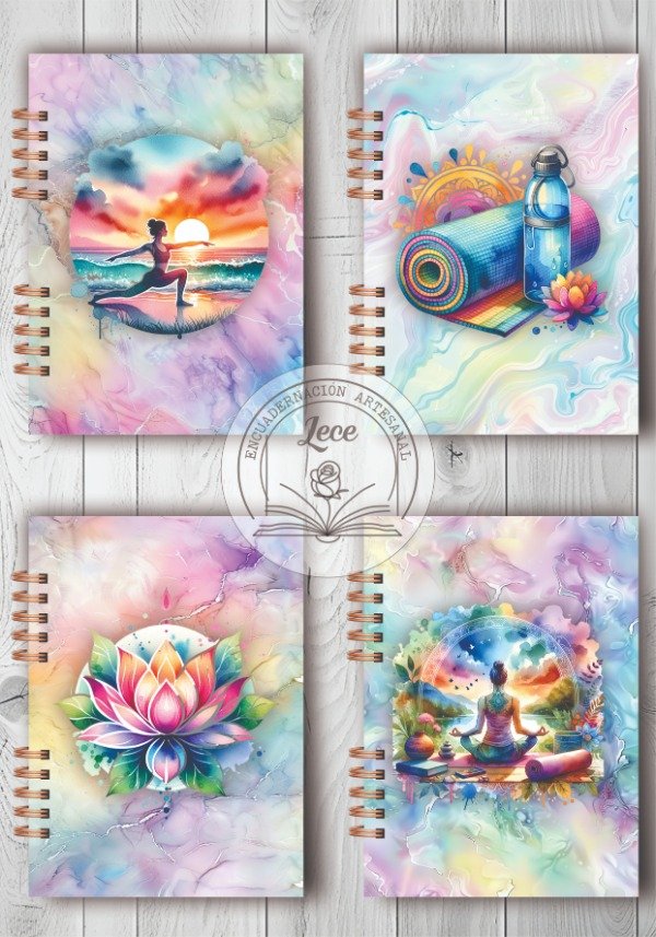 Producto - Pack imprimible cuadernos Yoga