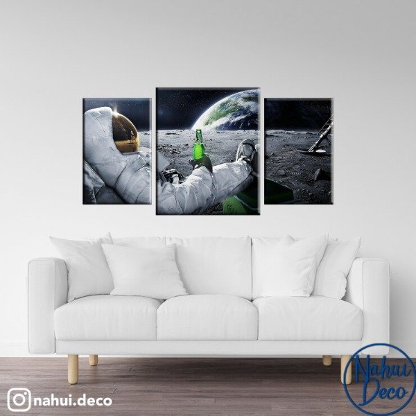 Producto - Hombre en la luna Triptico dos medidas MOD 1