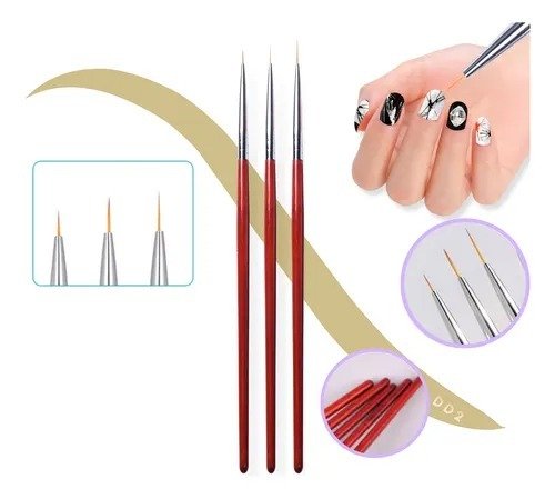 Producto - Pincel liner x3