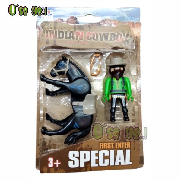 Producto - Lego Cowboy Muñeco con Caballo