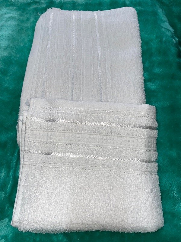 Producto - Juego de toalla y Toallon Santista Prata - 6