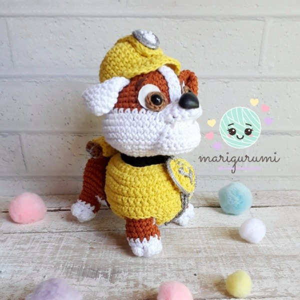 Producto - Mini Rubble patrón amigurumi