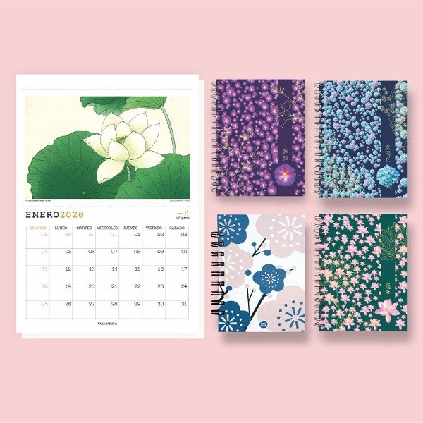 Producto - Combo Ikebana: Calendario + Cuaderno