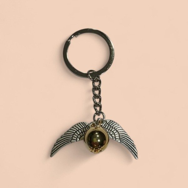 Producto - LLAVERO SNITCH DORADA HARRY POTTER