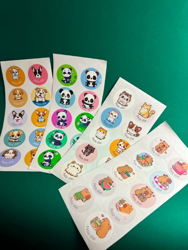 Producto - Stickers Variados (Plancha de 10u)
