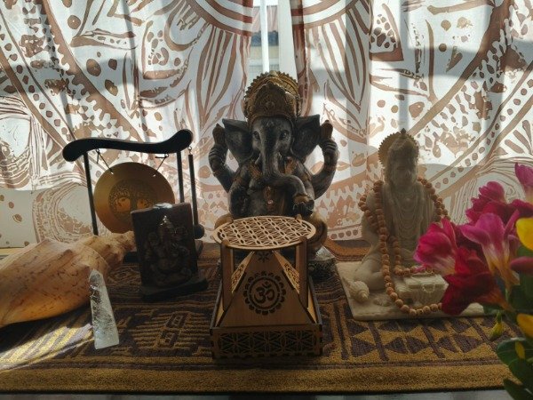 Producto - Estación de Limpieza Energética - Sahumador para Cristales, Tarot y Objetos - 7
