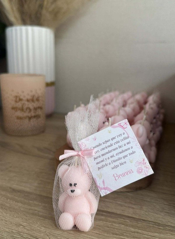 Producto - Vela Osito con Tul