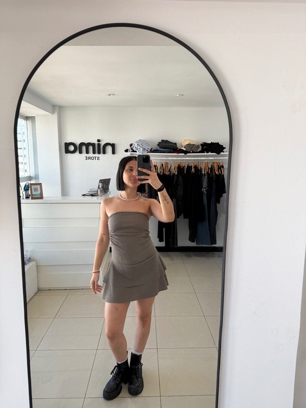 Producto - Vestido strapples bambula