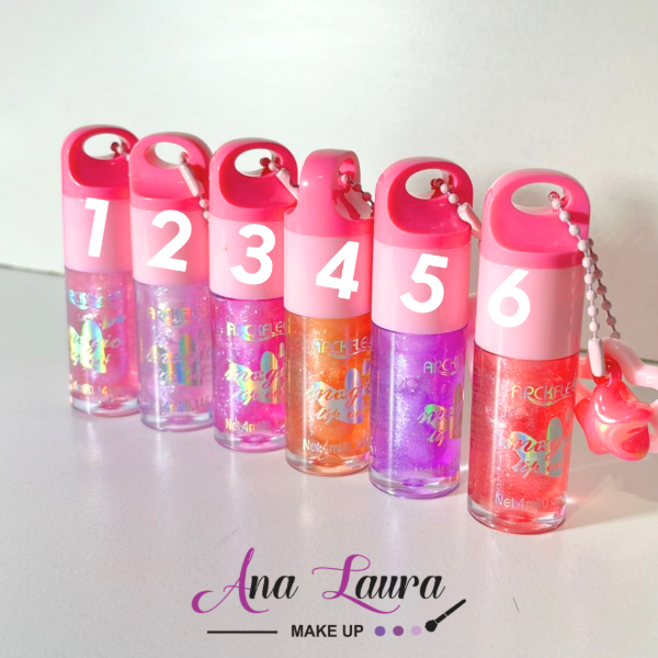 Producto - Gloss con llavero estrella