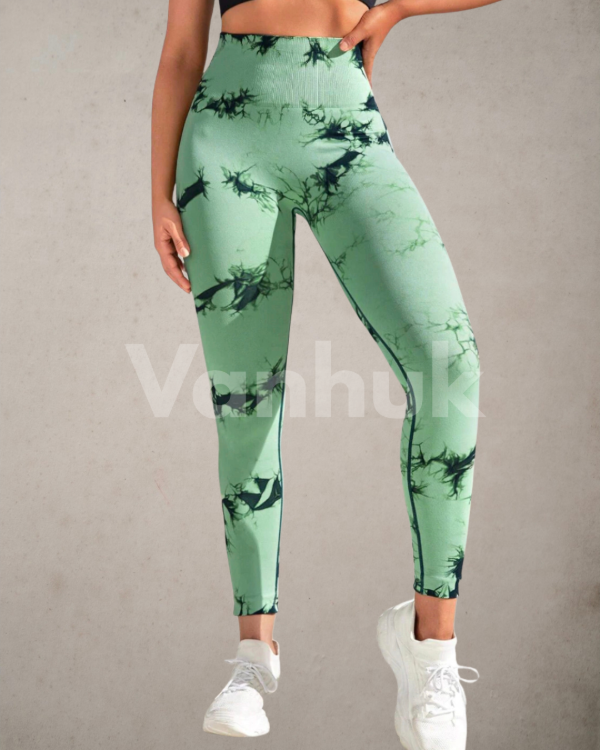Producto - Calza seamless Batick Verde/Negro DP98201 - 3