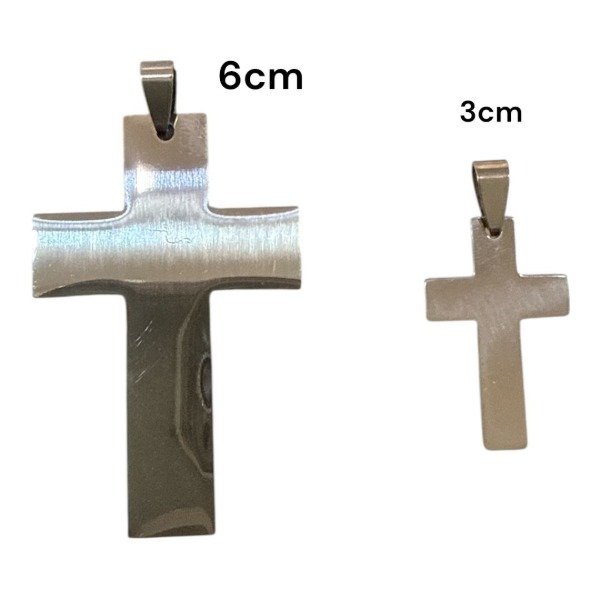 Producto - DIJE ACERO QUIRURGICO CRUZ