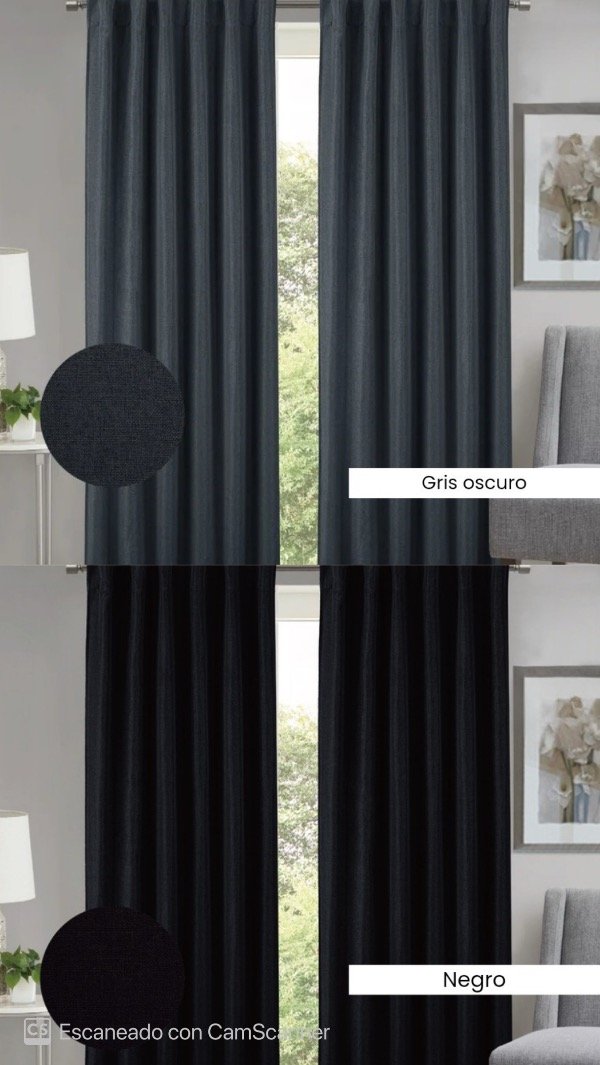 Producto - Cortina Blackout Lino Terrenal - 2