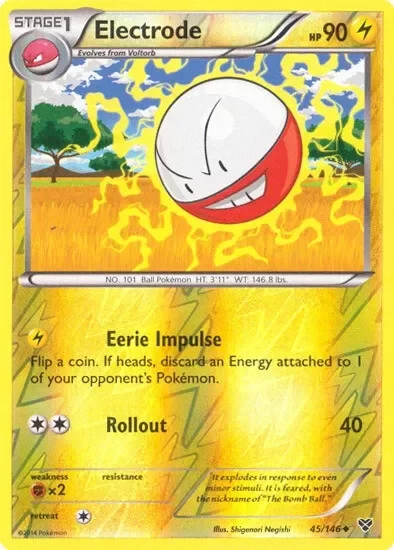 Producto - Electrode - 45/146 - XY Base - Reverse Holo