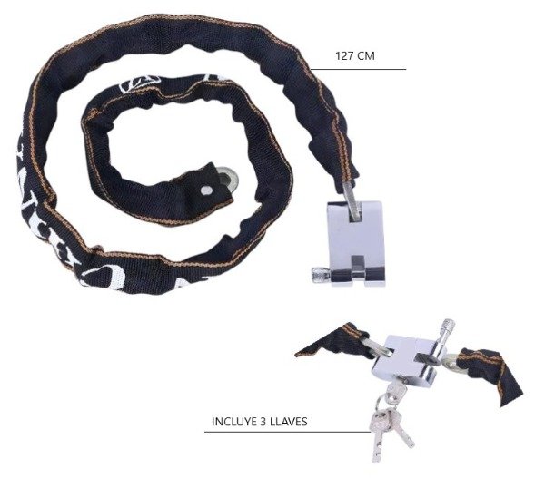 Producto - LINGA CADENA PARA MOTO CON CONDADO