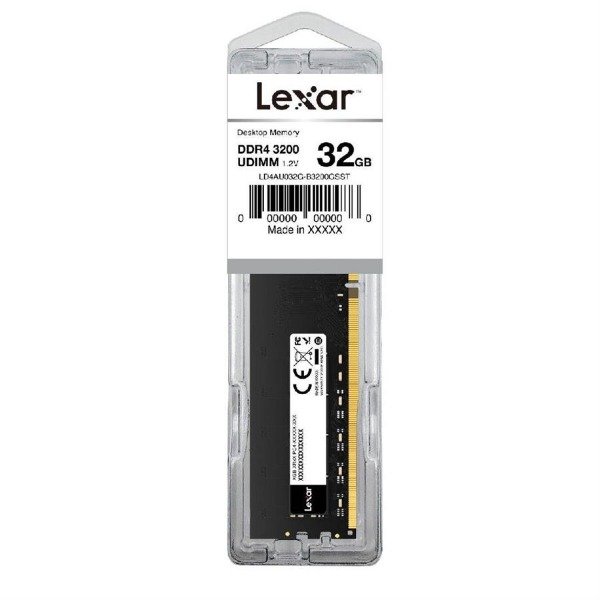 Producto - Memoria Lexar DDR4 32GB 3200MHZ 1.2v CL22 Desktop (922001448-1)