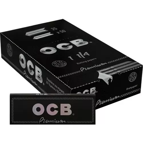 Producto - Papelillos Ocb 1 1/4 negro