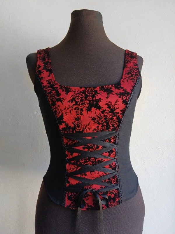 Producto - Top Mina Bordeaux