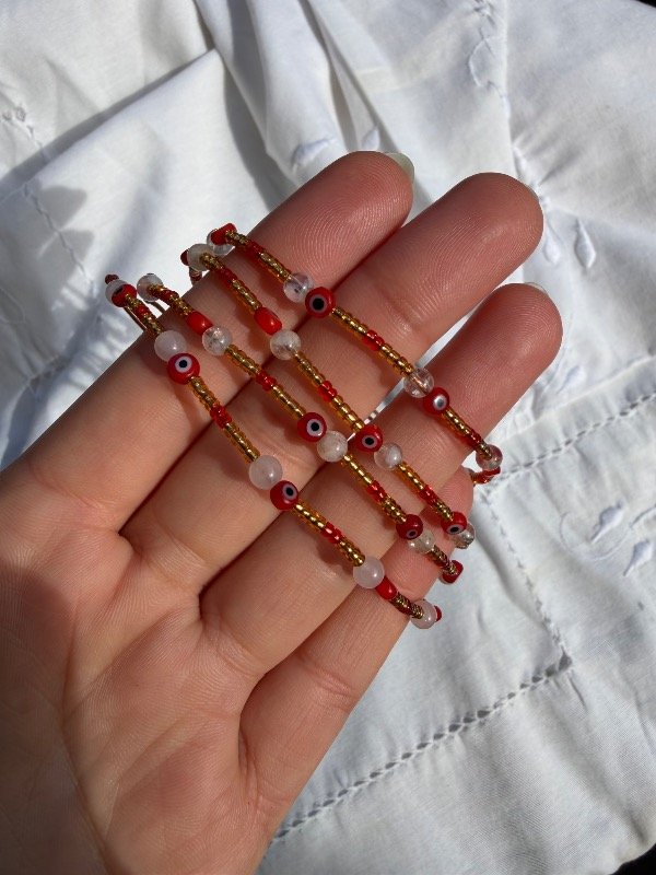 Producto - Pulsera AMORA cuarzo Rosa - 1