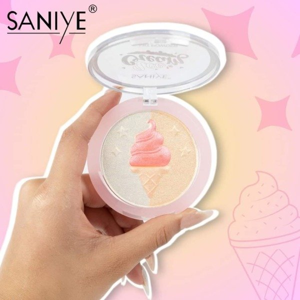 Producto - Iluminador en polvo Triple Ice Cream 02 - Saniye - 4