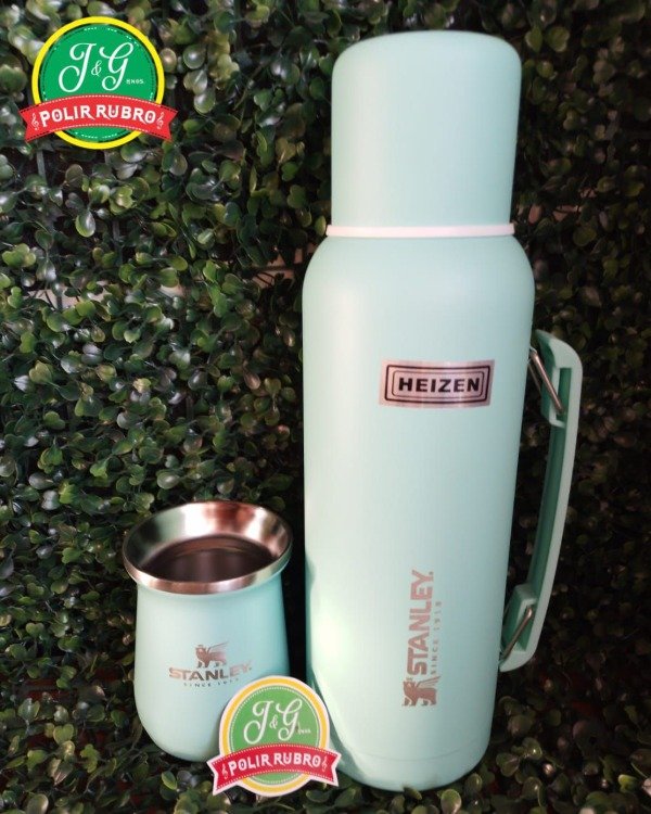 Producto - TERMO DE 1 LT + MATE DE 180 ML+ BOMBILLA