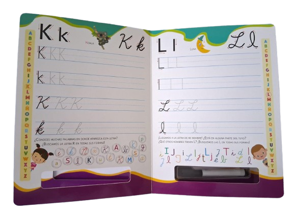 Producto - APRENDER LAS LETRAS + PIZARRA - 1