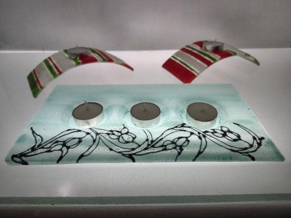 Producto - Porta vela 3 velas - 4
