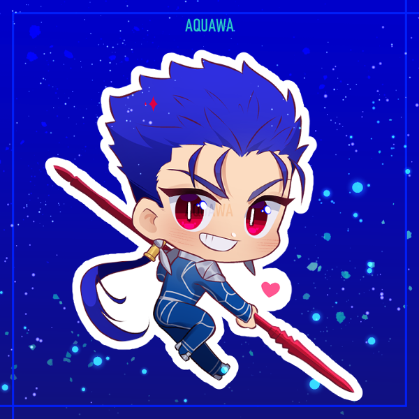 Producto - Sticker de Cú Chulainn
