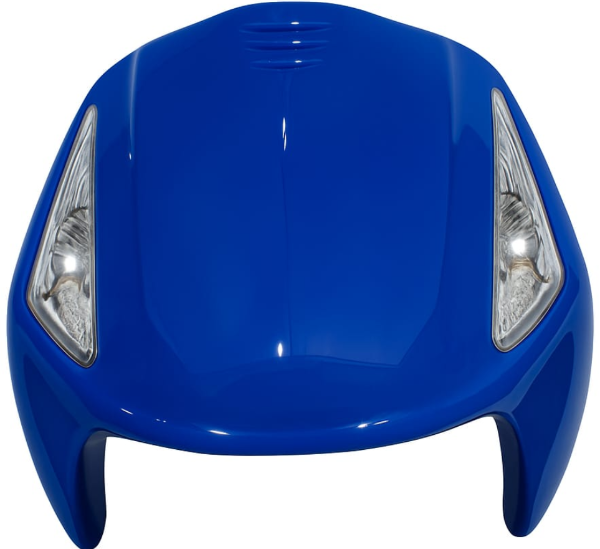 Producto - VC1148XA - TAPA FRENTE DELANTERA (AZUL) C/GIROS KELLER/NEVADA/ENERGY/CRONO 110