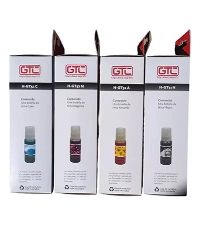 Producto - Tinta alternativa GTC HP GT 52 - 2