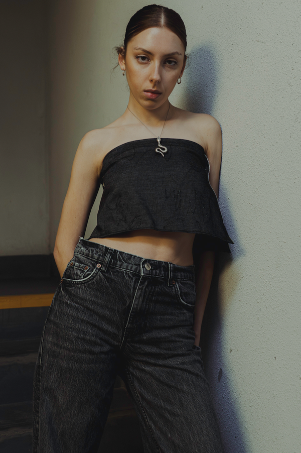 Producto - Bandeau explosión denim - 2