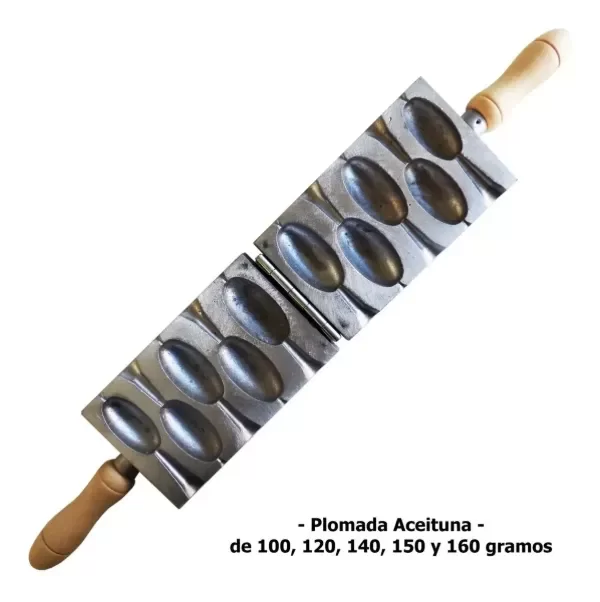 Producto - MOLDE SECUENCIAL 18 ACEITUNA 100, 120, 140, 150 Y 160 GRAMOS