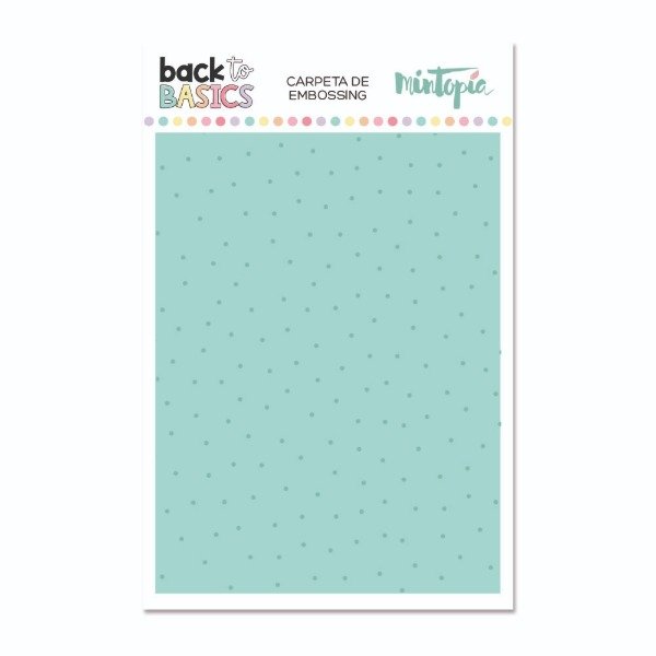 Producto - Carpeta de embossing Lunares 6x8
