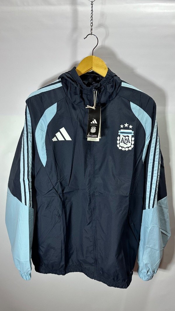 Producto - Campera Selección Argentina Adidas Tiro All Weather 26 Azul Importada
