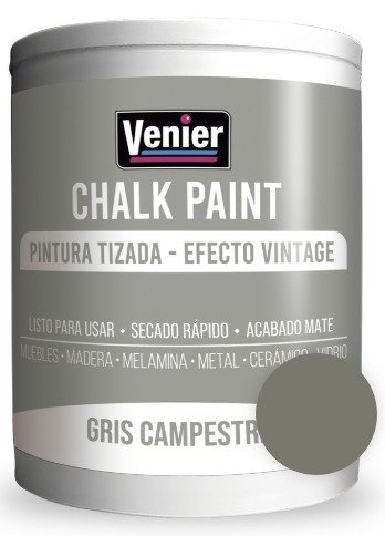 Producto - CHALK PAINT GRIS CAMPESTRE X 1 litro VENIER