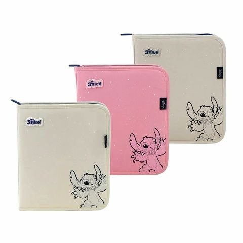 Producto - CARPETA 3X40 CARTA CON CIERRE DISNEY STITCH X UNIDAD COLORES SURTIDOS LSYD