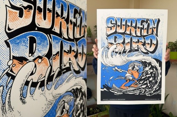 Producto - Surfing Bird