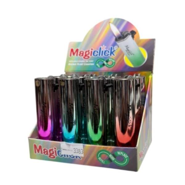 Producto - ENCENDEDOR MAGICLICK ECO ROUND METALICO