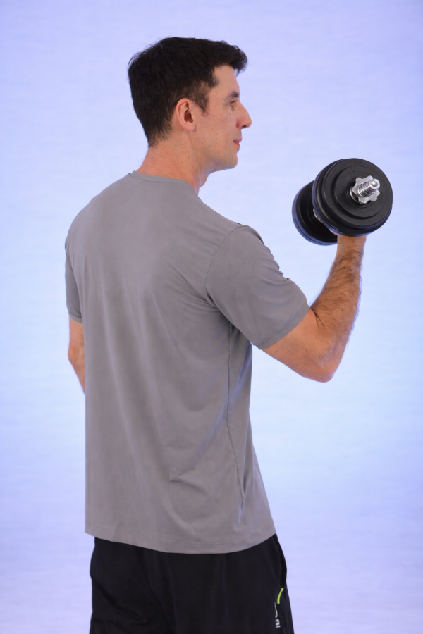 Producto - Remera deportiva Fran Gris Acero