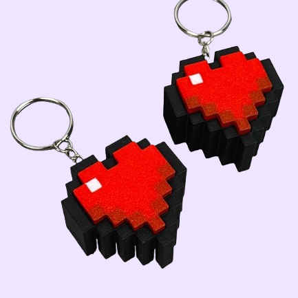 Producto - CLICKER CORAZÓN MINECRAFT