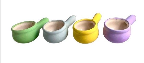 Producto - Sahumador esmaltado pintado colores 13 x 5 cm